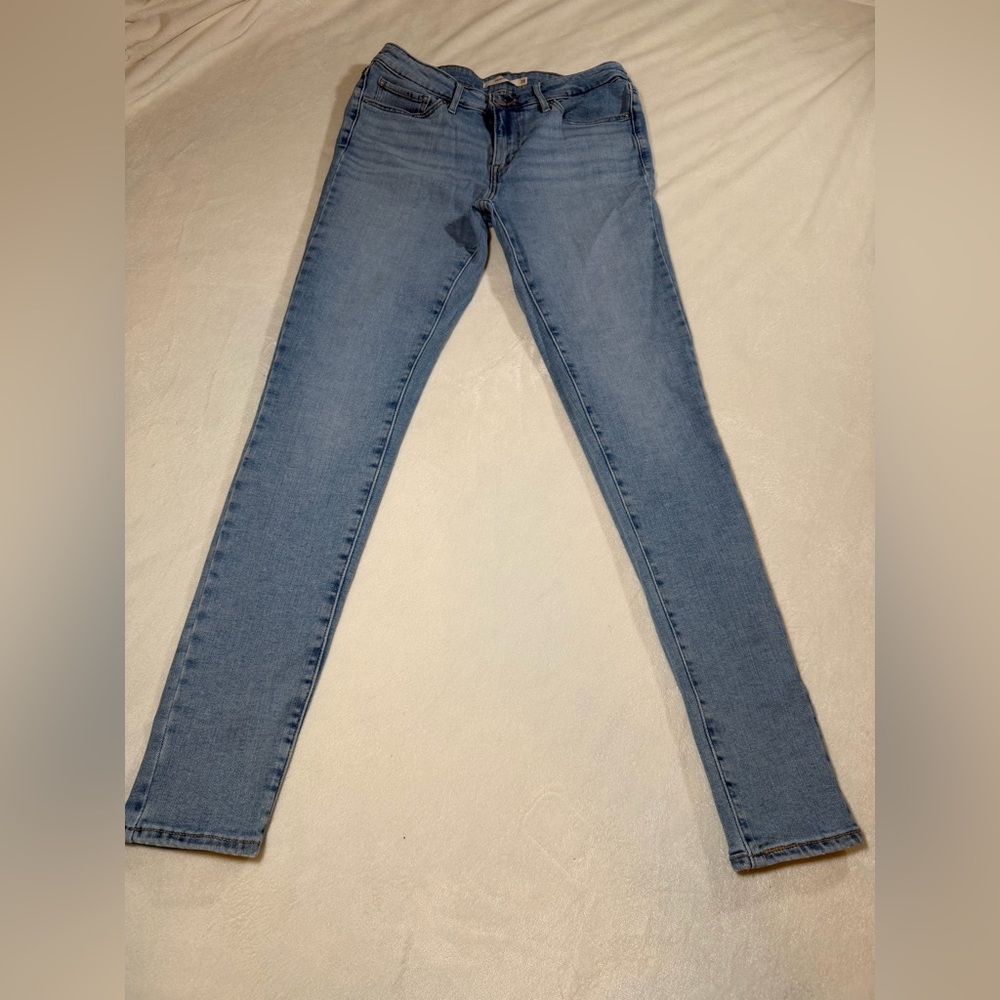Levi's Women's Skinny Jeans in Light Blue